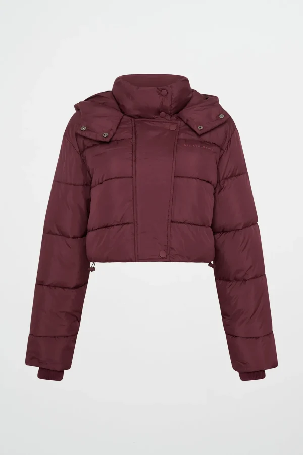 Cropped Hooded Puffer Jacket 764