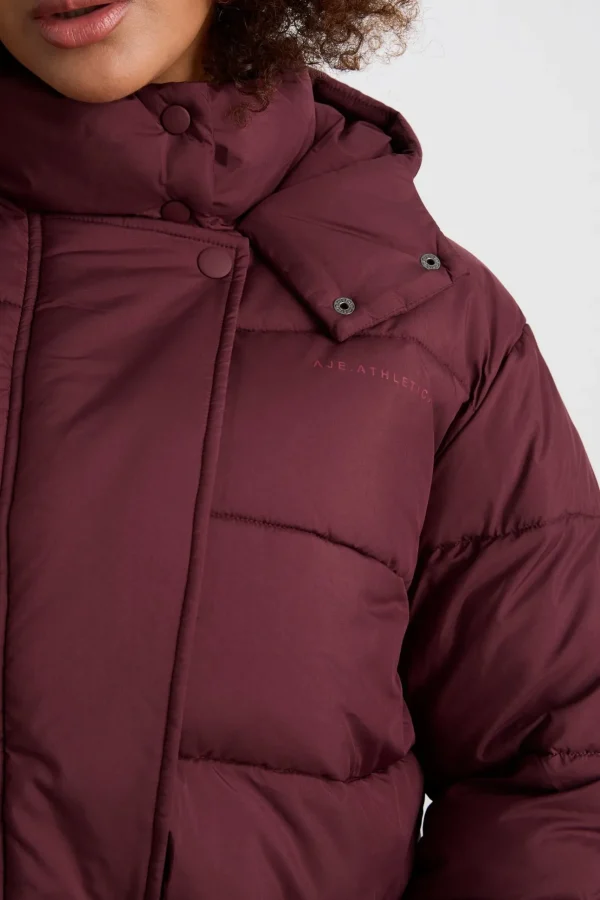 Cropped Hooded Puffer Jacket 764