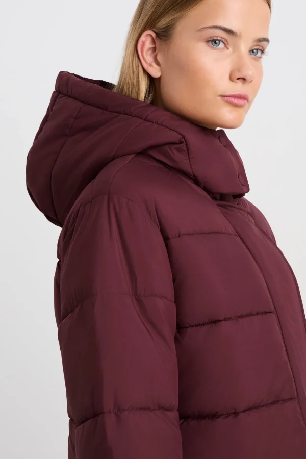 Cropped Hooded Puffer Jacket 764