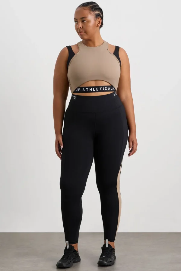 Cropped Layered Sport Tank 159