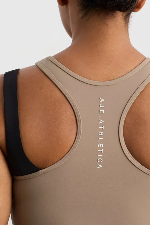 Cropped Layered Sport Tank 159