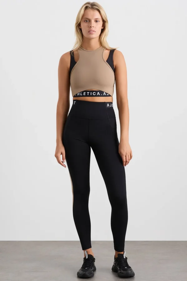 Cropped Layered Sport Tank 159