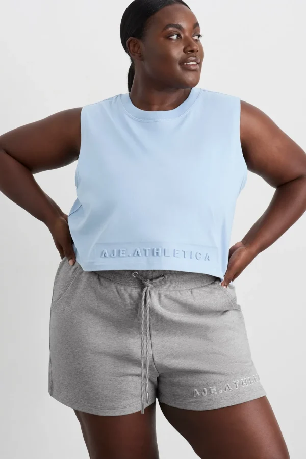 Cropped Logo Tank 106