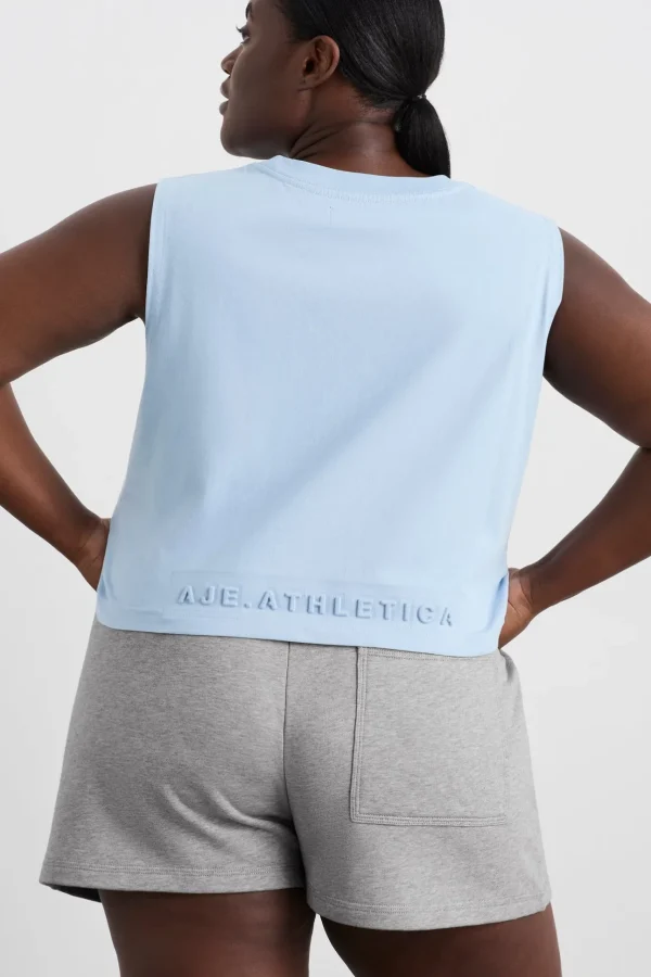 Cropped Logo Tank 106