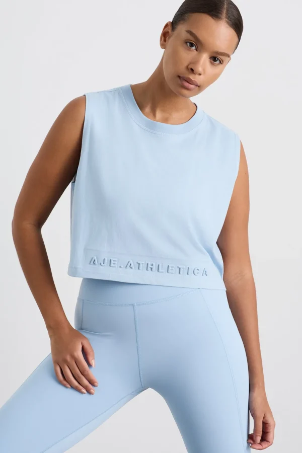 Cropped Logo Tank 106
