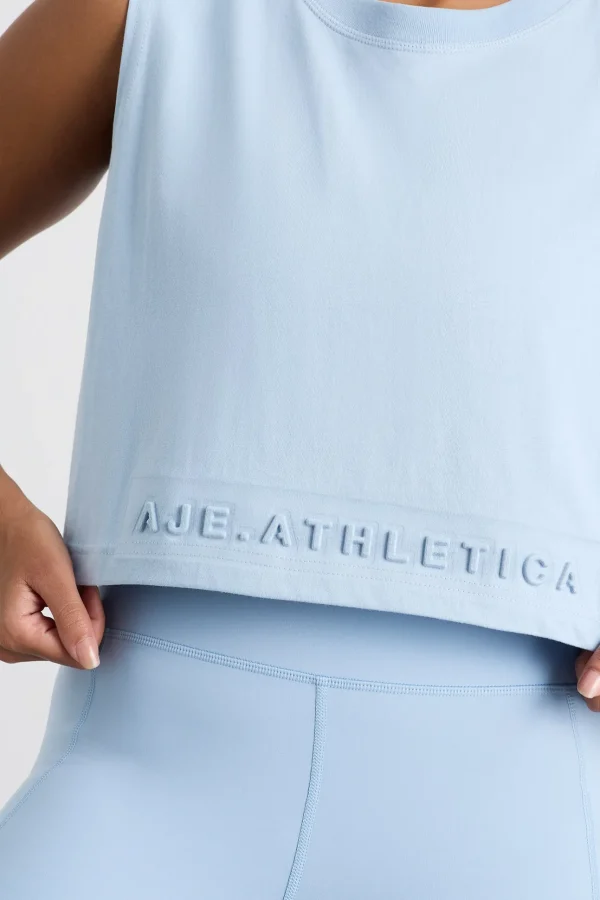 Cropped Logo Tank 106