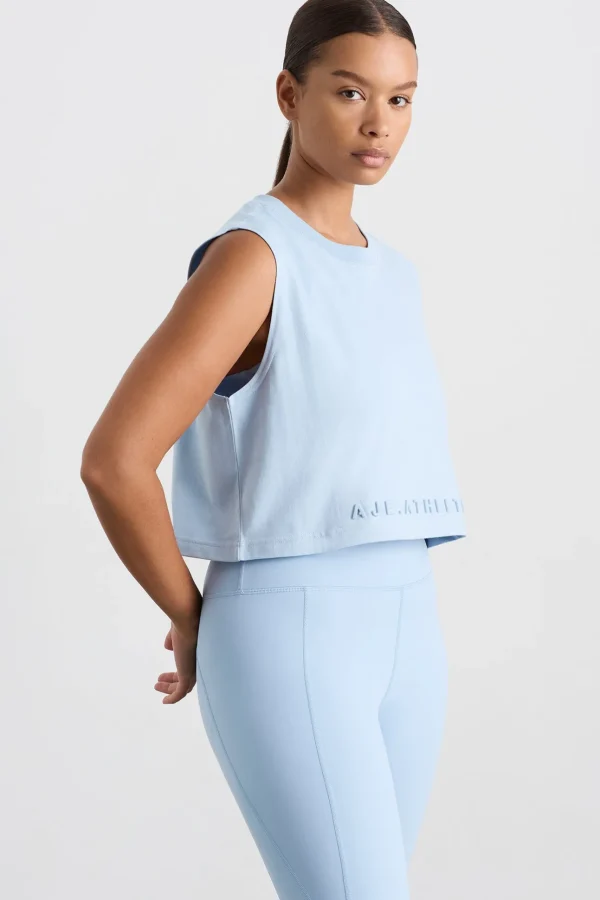 Cropped Logo Tank 106