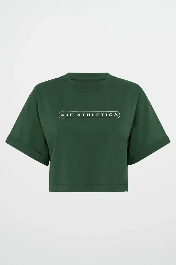 Cropped Logo Tee 105