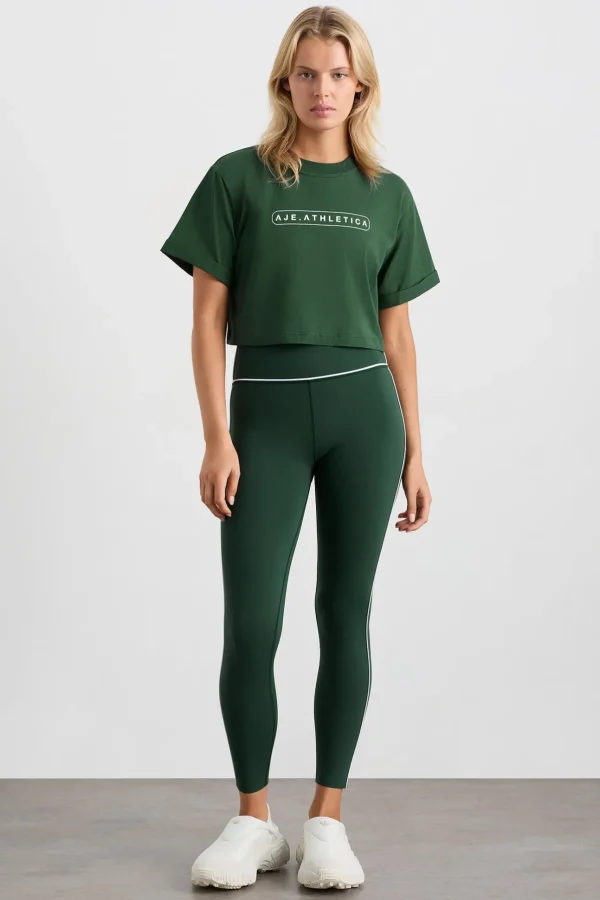 Cropped Logo Tee 105