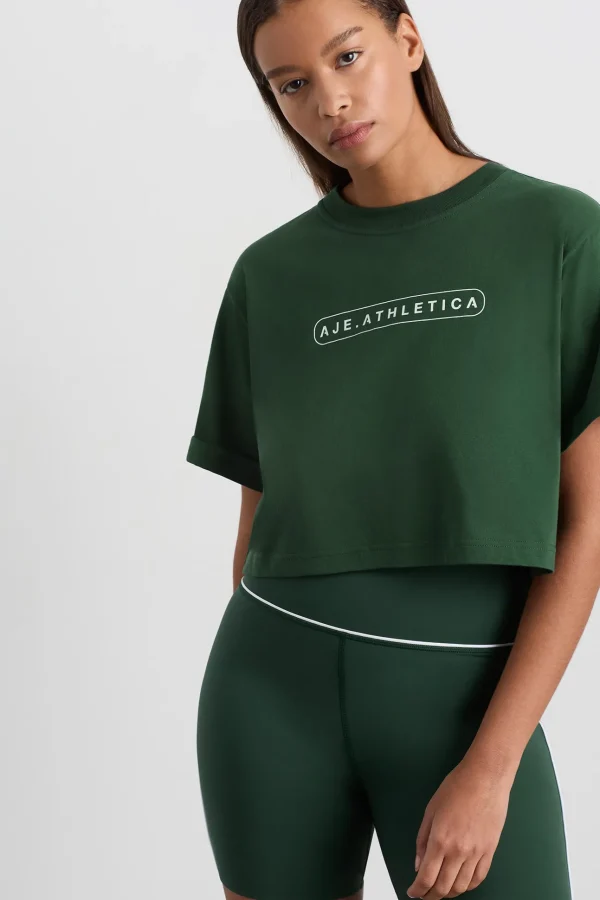 Cropped Logo Tee 105