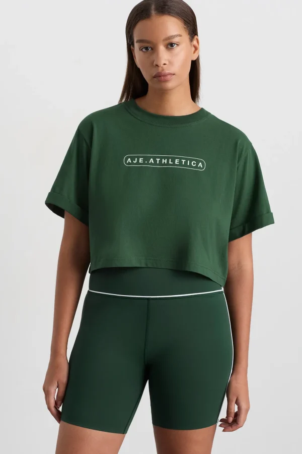 Cropped Logo Tee 105
