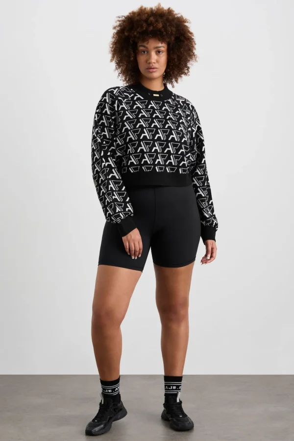 Cropped Monogram Sweater 408
