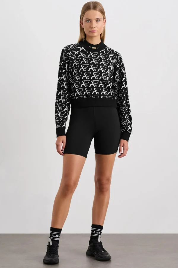 Cropped Monogram Sweater 408