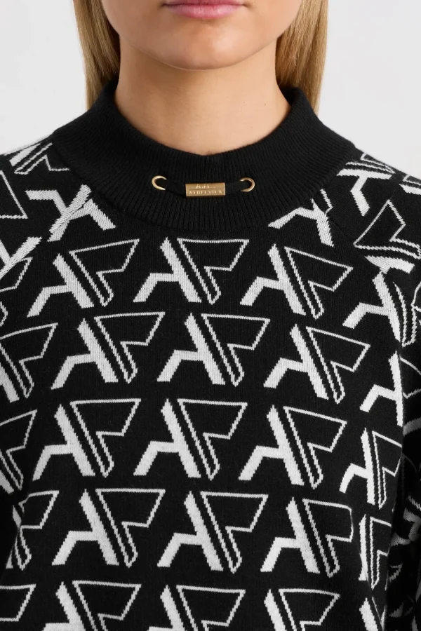 Cropped Monogram Sweater 408