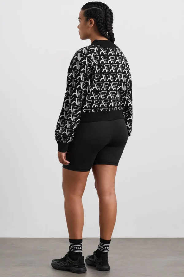 Cropped Monogram Sweater 408