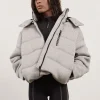 Cropped Puffer Jacket 761