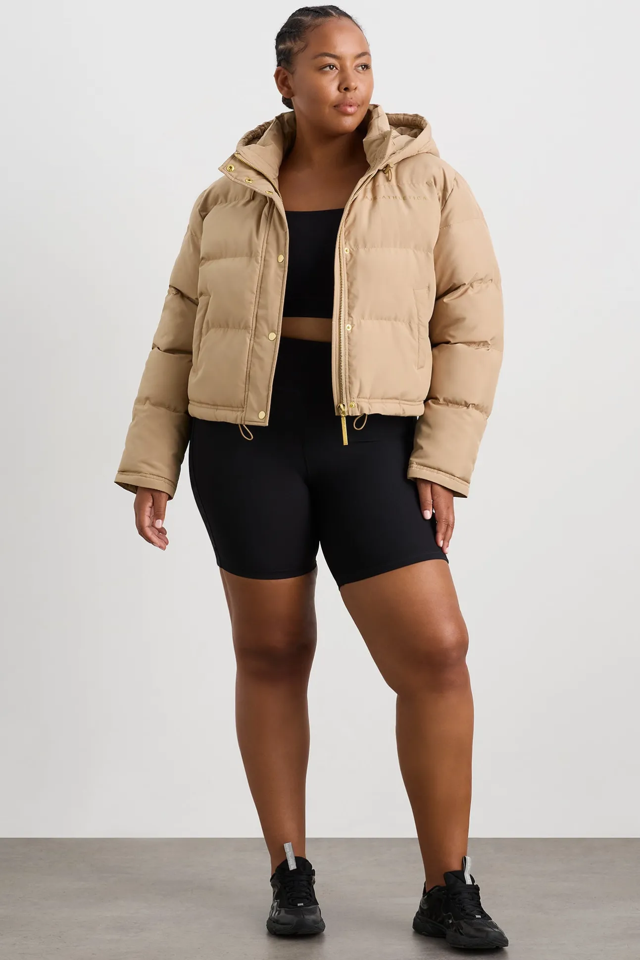 cropped_signature_logo_ho_12.webp Cropped Signature Logo Hooded Puffer 711
