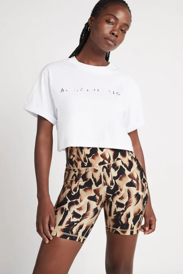 Cropped Signature Logo T-Shirt 105