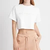 Cropped Signature Logo T-Shirt 104