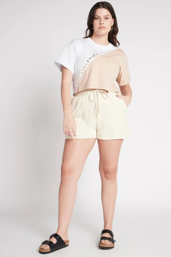 Cropped Signature Logo T-Shirt 105