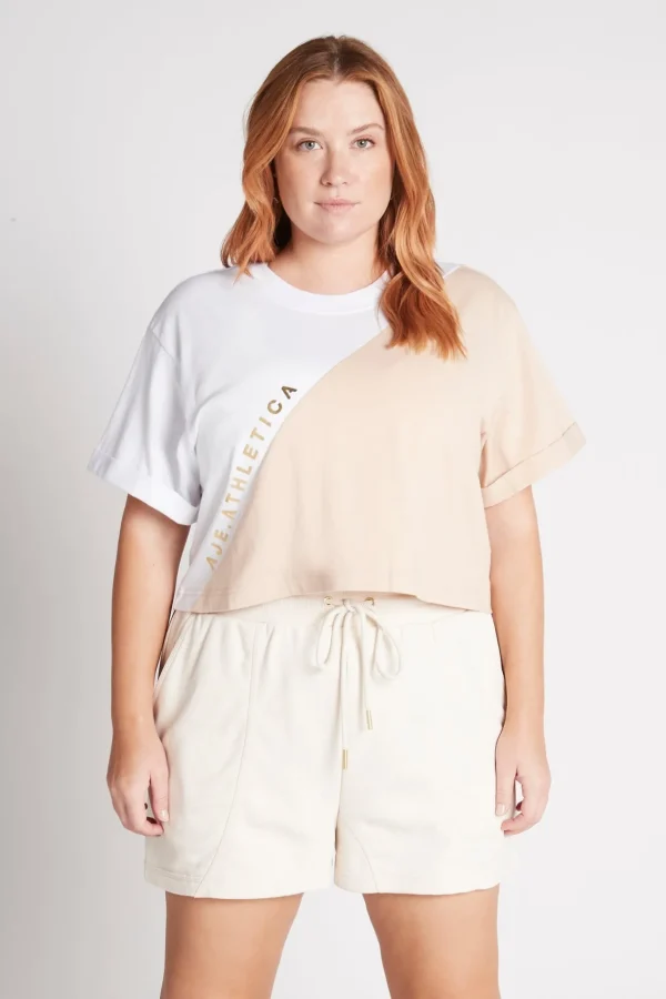 Cropped Signature Logo T-Shirt 105