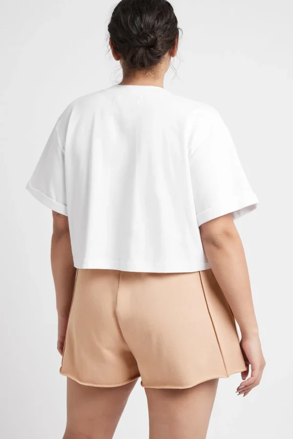 Cropped Signature Logo T-Shirt 104