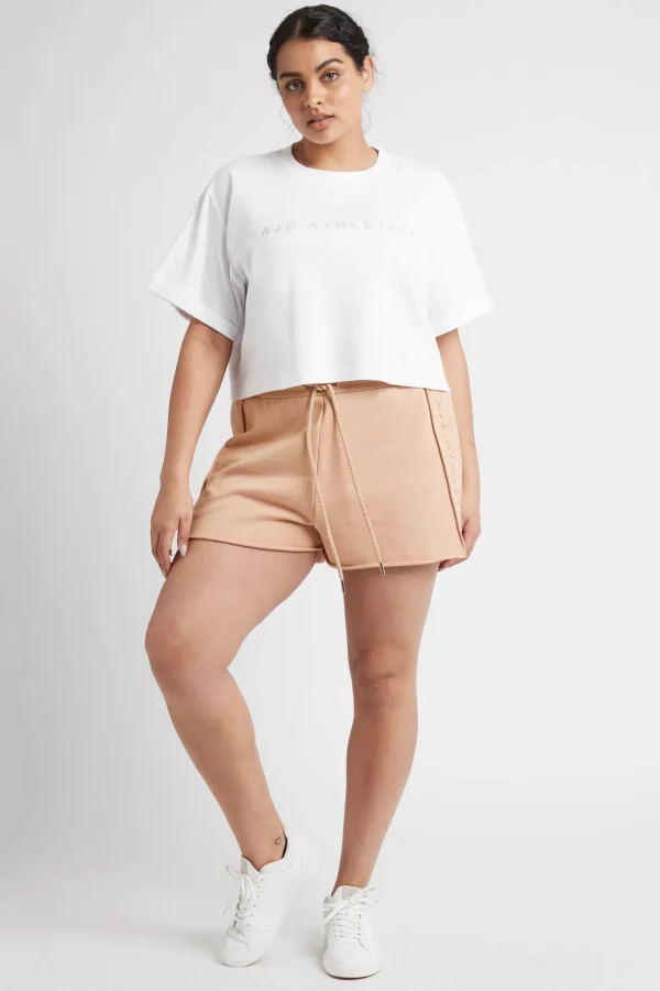Cropped Signature Logo T-Shirt 104
