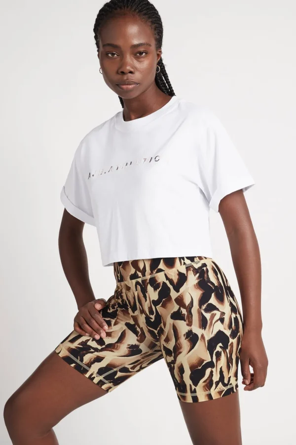 Cropped Signature Logo T-Shirt 105