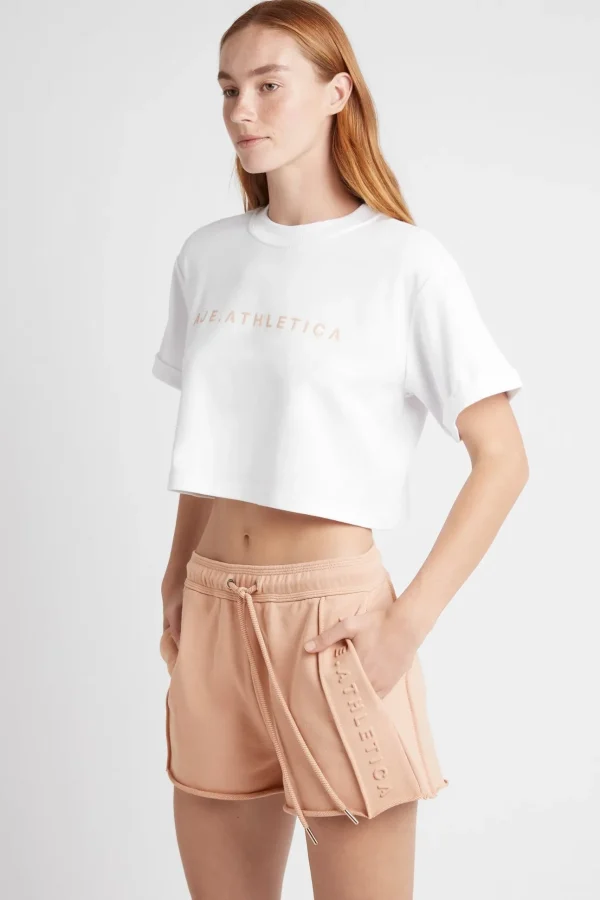 Cropped Signature Logo T-Shirt 104