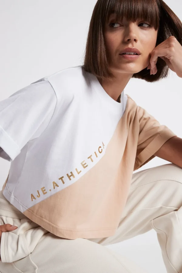 Cropped Signature Logo T-Shirt 105