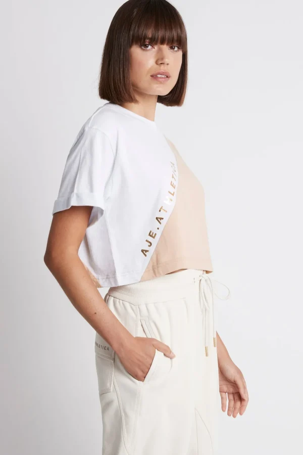 Cropped Signature Logo T-Shirt 105