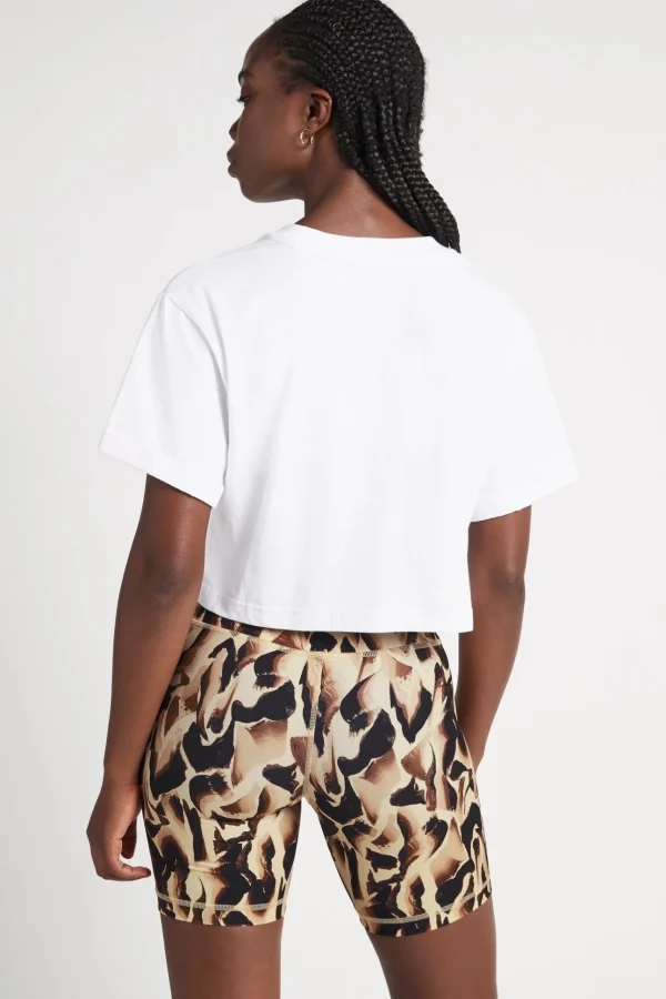 Cropped Signature Logo T-Shirt 105
