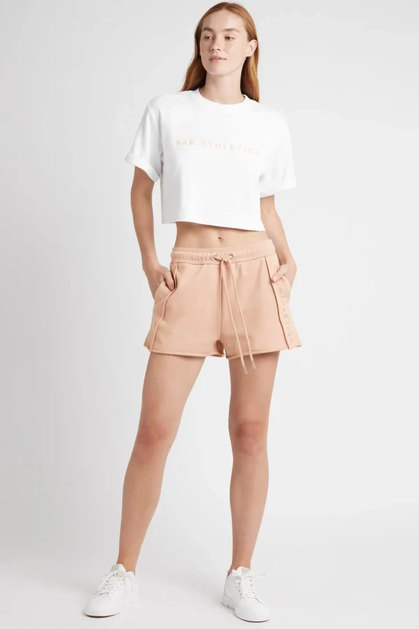Cropped Signature Logo T-Shirt 104