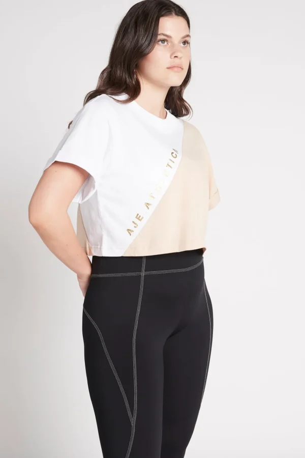 Cropped Signature Logo T-Shirt 105
