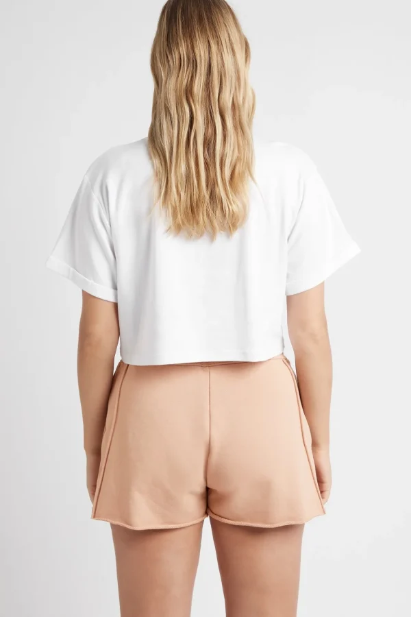 Cropped Signature Logo T-Shirt 104