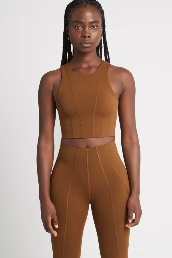 Cross Back Crop Top 316