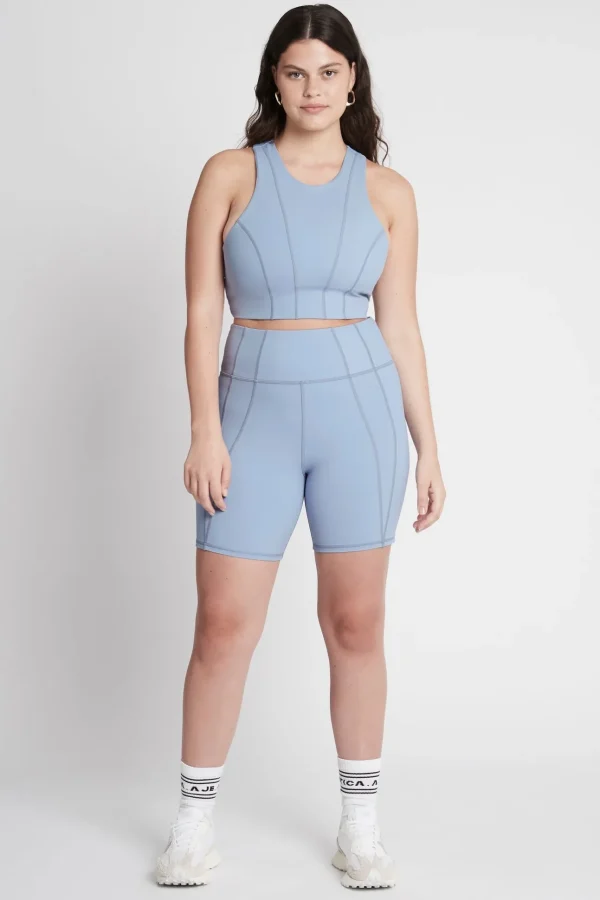 Cross Back Crop Top 316