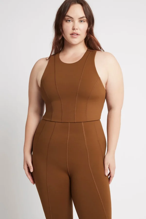 Cross Back Crop Top 316