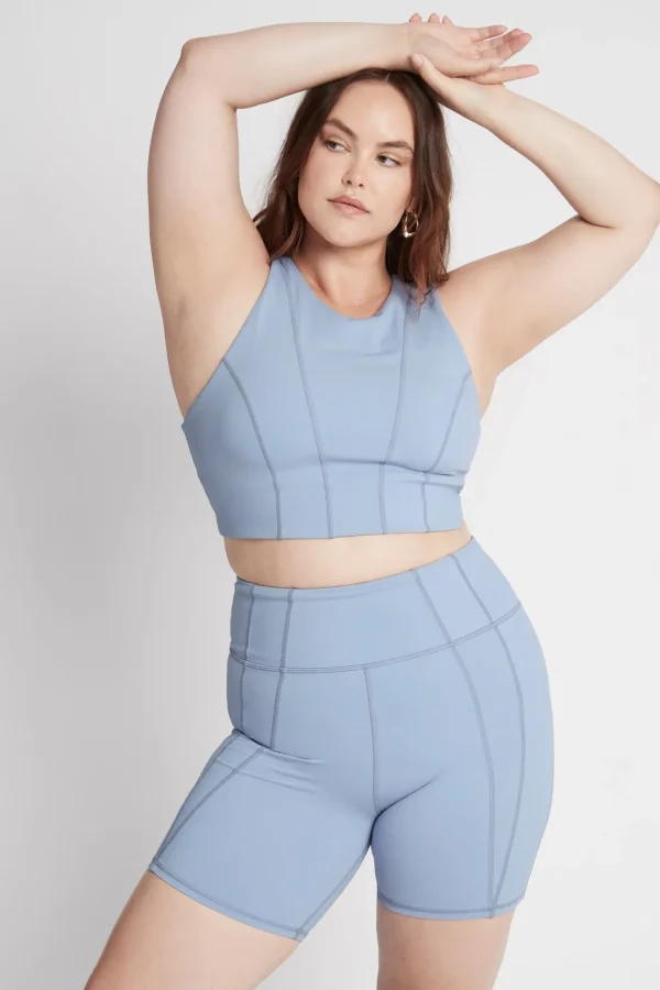 Cross Back Crop Top 316
