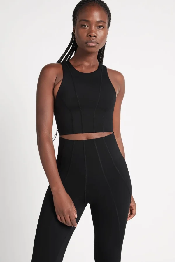 Cross Back Crop Top 316
