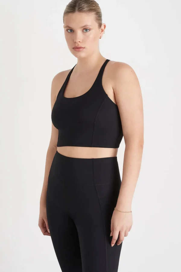 Cross Back Crop Top 301