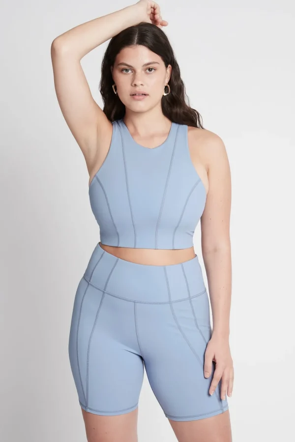 Cross Back Crop Top 316
