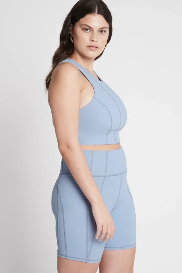 Cross Back Crop Top 316