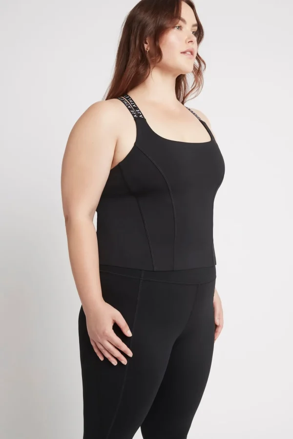 Cross Back Logotape Tank 123