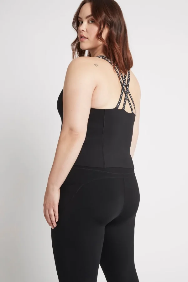 Cross Back Logotape Tank 123