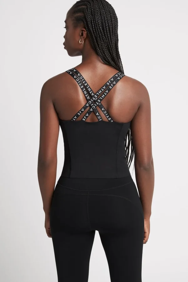 Cross Back Logotape Tank 123