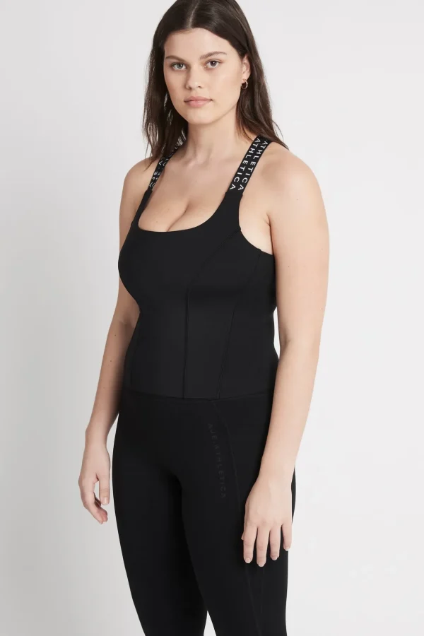 Cross Back Logotape Tank 123