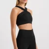 Cross Neck Sports Crop 384