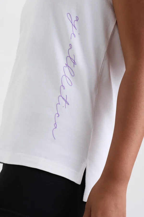 Cursive Logo Longline Tank 101