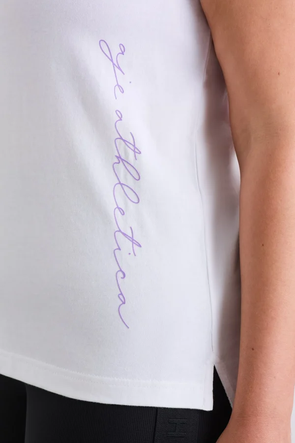 Cursive Logo Longline Tank 101